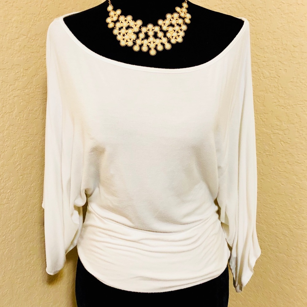 Trendy Beautiful White Top